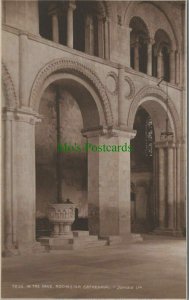 Kent Postcard - In The Nave, Rochester Cathedral    RS27569