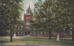 JOHN B. STETSON UNIVERSITY ELIZABETH HALL DELAND FLORIDA POSTCARD 1910