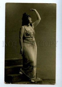 193798 SALOME Russian OPERA singer BELLY DANCER Vintage photo