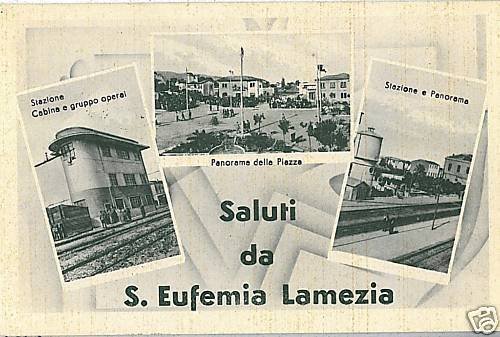 CZ014 vintage postcard: S. EUPHEMIA LAMEZIA - CATANZARO-