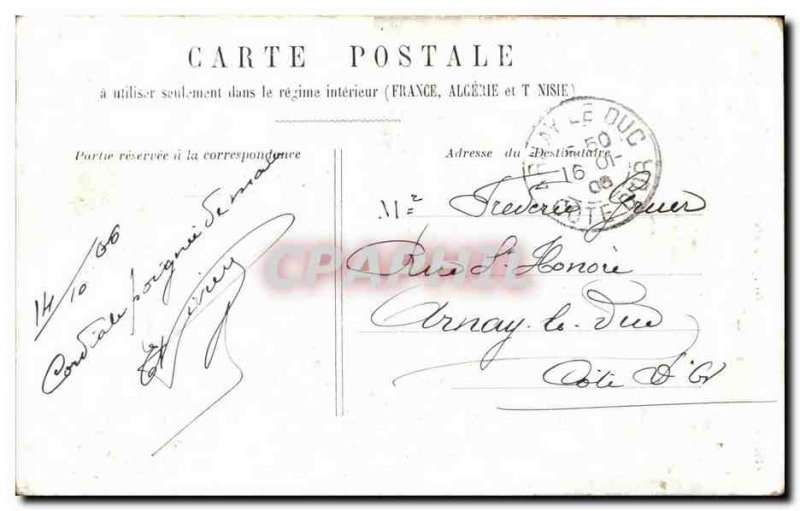 Old Postcard Paris Gare De Lyon