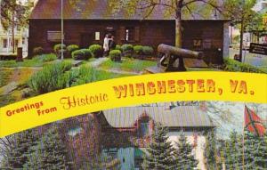 Virginia Greetings From Winchester 1968