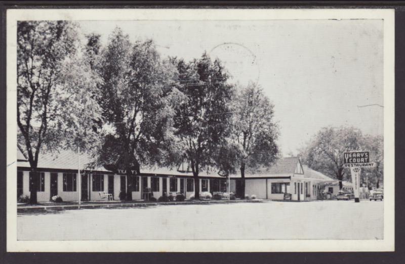 Yeary's Motel & Restaurant,Corbin,KY Postcard