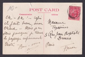 Vintage Postcard England Beachy Head Old Lighthouse 1909