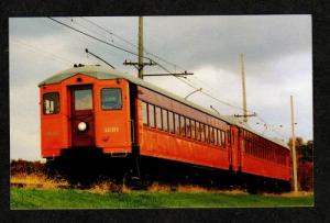 ILLINOIS IL CHICAGO Shore & South Bend Trolley Car RR