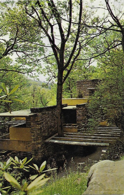 Fallingwater Frank Lloyd Wright House Designed in 1936 Western Pennsylvania