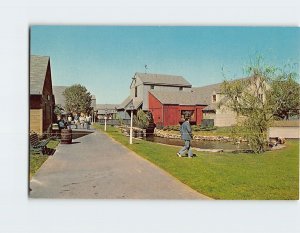 Postcard Olde Mistick Village, Mystic, Connecticut