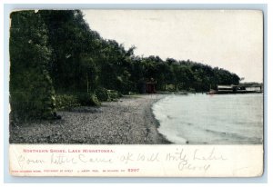 1905 Northern Shore, Lake Minnetonka, Minnesota MN Postede Antique Postcard 