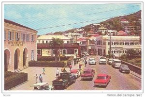 Main Square , St Thomas , Virgin Islands , 40-60s