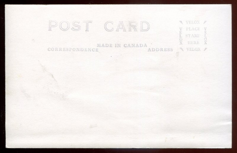 h466 - STE. ANNE DE BEAUPRE Quebec 1940s Basilica. Real Photo Postcard