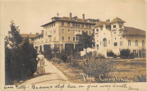 Pinehurst, North Carolina THE CAROLINA 1906 RPPC Antique Postcard Voorhees NJ