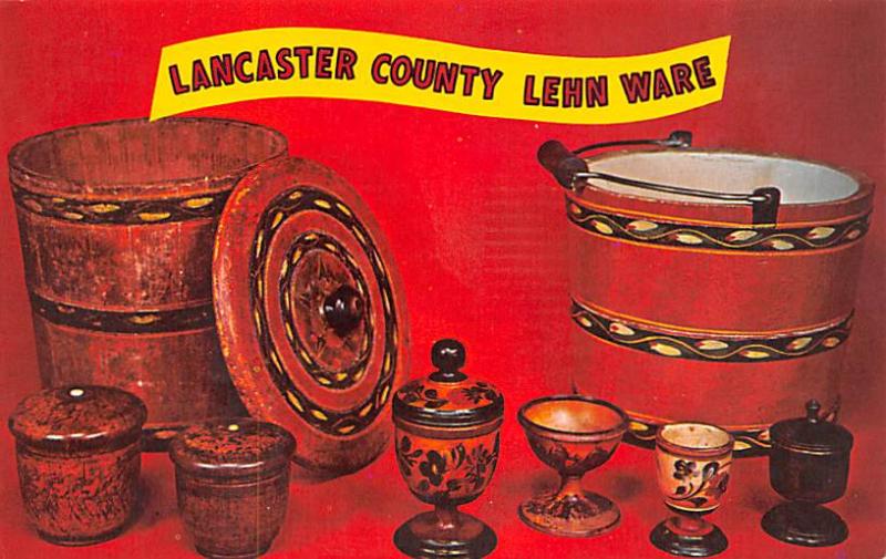 Lehn Ware of Lancaster County Advertising Unused 