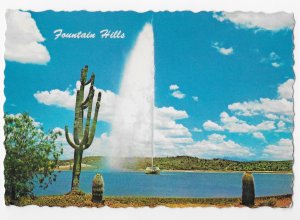 Fountain Hills Arizona Fountain in the Heart of Town 4 by 6