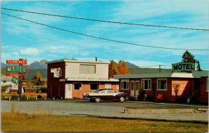 Flamingo Motel Cranbrook BC British Columbia Unused Vintage Postcard D79