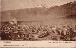 Mt Begbie Revelstoke BC British Columbia Postcard H58 *as is