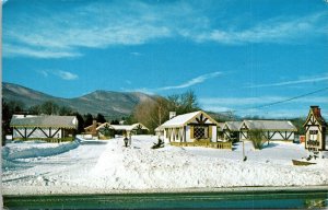 Snow Bound Motel Manchester Center Vermont VT VTG Postcard UNP Unused