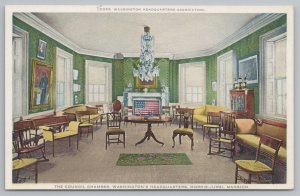 Morris-Jumel Mansion New York~Washingtons HQ Council Chamber~Vintage Postcard 
