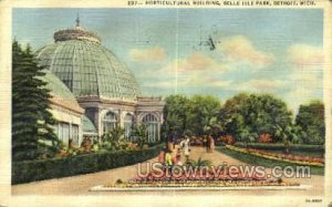 Horticultural Bldg, Belle Isle in Detroit, Michigan