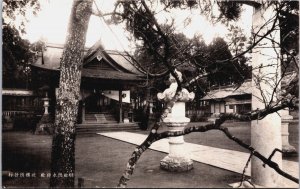 China Chinese Temple Frontside Vintage Postcard C204