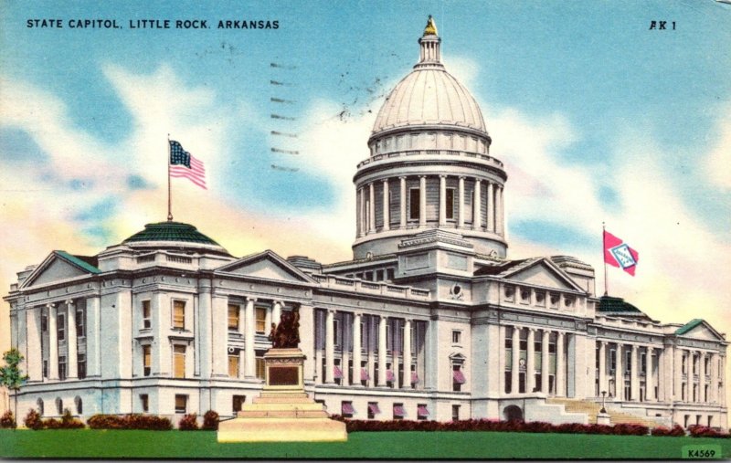 Arkansas Little Rock State Capitol 1956