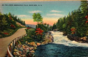 New Hampshire White Mountains The Lower Ammonoosuc Falls 1940