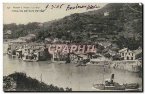 Old Postcard Passages of San Pedro Boat