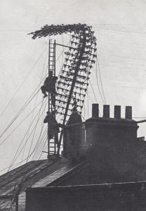 Linemen Repairing Storm Damage 1910 Disater British Telecom Postcard