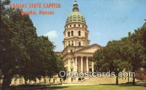 Topeka, Kansas, KS State Capital USA Unused 