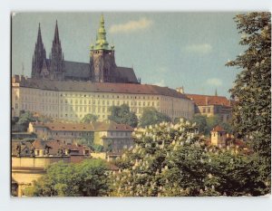 Postcard The Castle of Prague Hradčany, Prague, Czech Republic