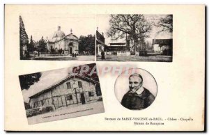 Old Postcard St Vincent Cradle Oak Chapel House Ranquine