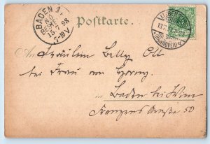 Berlin Germany Postcard Castle Monument Greetings from Berlin Multiview 1898