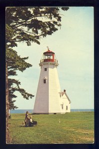 Montague, Prince Edward Island-PEI, Canada Postcard, Lighthouse, Panmure Island