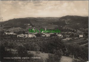 Italy Postcard - View of Chiassa Superiore, Arezzo. Posted 1955 - RR12201