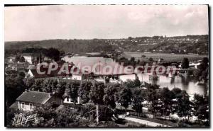 Old Postcard Champagne Sur Seine Vue Generale De Seine