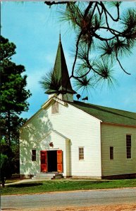 Vtg Chapel US Army Training Center Infantry Fort Polk Louisiana LA Postcard