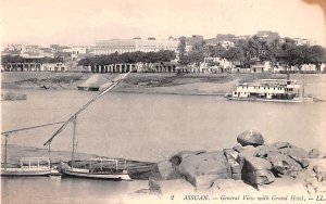 General View with Grand Hotel Assuan France Unused 