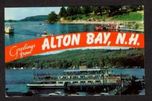 NH M V Mt Washington Boat ALTON BAY NEW HAMPSHIRE PC