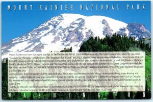 Postcard - Mount Rainier National Park - Washington