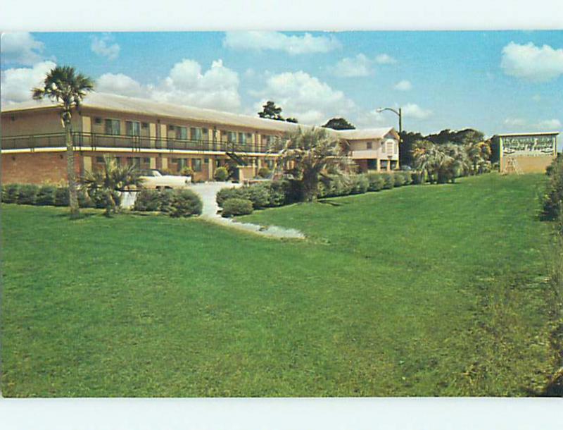 Unused Pre-1980 BRIARWOOD MOTEL & CAMPGROUND Valdosta Georgia GA u0356@