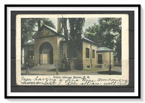 New Hampshire, Exeter - Public Library - Undivided - [NH-123]