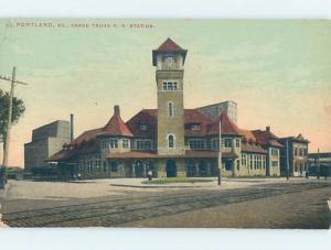 Divided-Back BUILDING Portland Maine ME ho2715