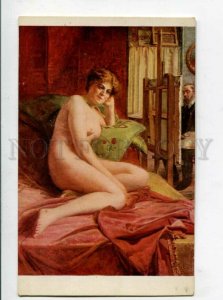 3127331 NUDE BELLE Model Painter by PEREIRA da SILVA old SALON