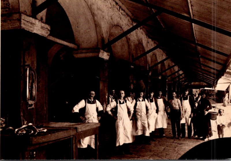 Louisana New Orleans French Market La Halle des Boucheries Circa 1895