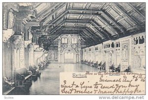 Interior of bank, Wartburg, Eisenach, Thuringia, Germany, PU-1906