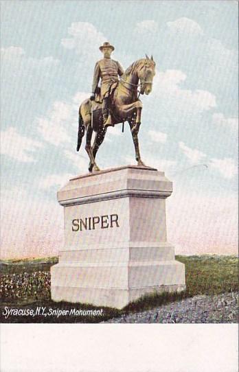 New York Syracuse Sniper Monument