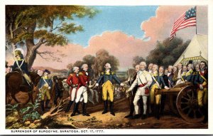 Washington D C Surrender Of Borgoyne 17 October 1777