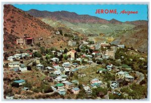 Birds Eye View Of Jerome Ghost City Arizona AZ Vintage Unposted Postcard