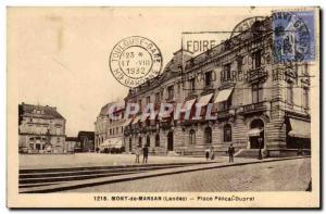 Mont de Marsan Old Postcard Pascal Dupret Place