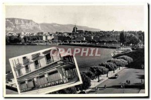 Modern Postcard Crocodile Restaurant Brasserie Geneva Rue du Rhone