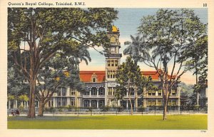 Queens Royal College Trinidad Postcard